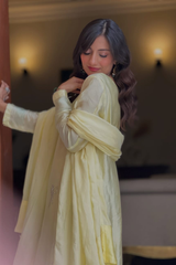 Mahira-Silk Kaftan Set