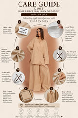 Dune – Beige 2-Piece Irish Lawn Co-ord Set