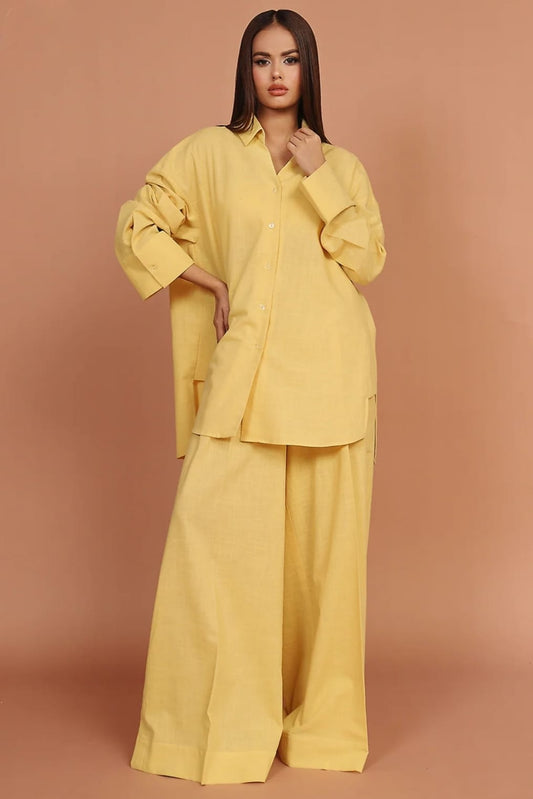 Daisy Butter Yellow Co-ord Set