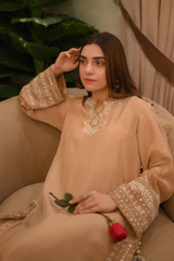 Sparkle - pure shalmoz silk with soft organza dupatta