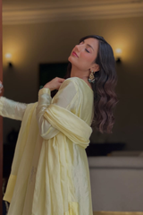 Mahira-Silk Kaftan Set