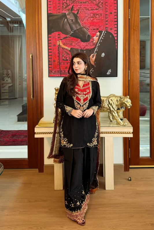 Zarqash Russian Silk 3-Piece