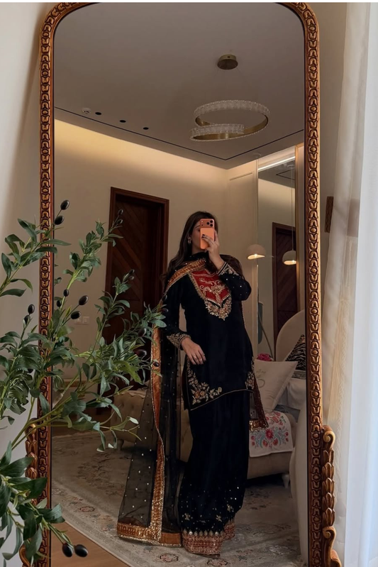 Zarqash Russian Silk 3-Piece