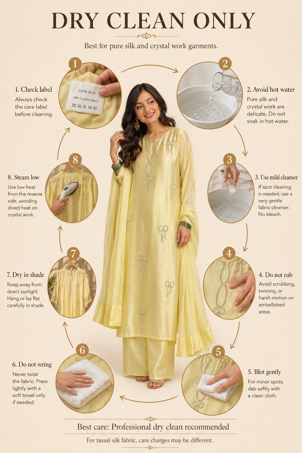 Mahira-Silk Kaftan Set
