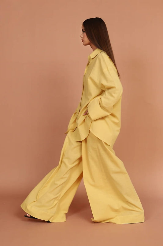 Daisy Butter Yellow Co-ord Set
